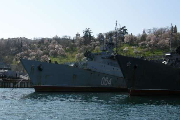 Блекаут залишив без світла російський флот в окупованому Криму 
