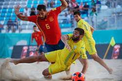 Збірна України з пляжного футболу поступилася Іспанії у відборі Євроліги