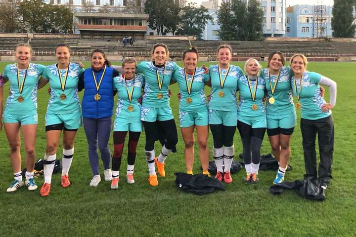 Одеська команда «White Angles» виграла жіночий чемпіонат України з регбі-7