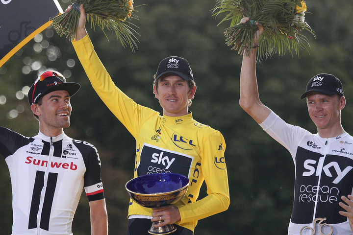 У британської велокоманди Sky вкрали трофей «Тур де Франс»