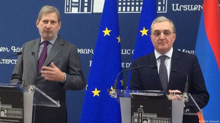 ЕС поддержит реформы в Армении в размере €800 млн
