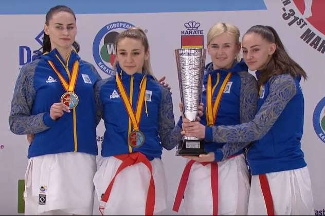 Спортсменки з Одеської області стали чемпіонками Європи з карате