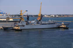 Четыре корабля НАТО зашли в Одесский порт (фоторепортаж)