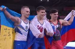 Російський гімнаст подякував українцеві Верняєву за фото поруч із російським прапором