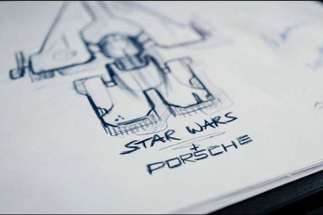 Porsche і Star Wars об'єдналися для створення зорельота (ФОТО)