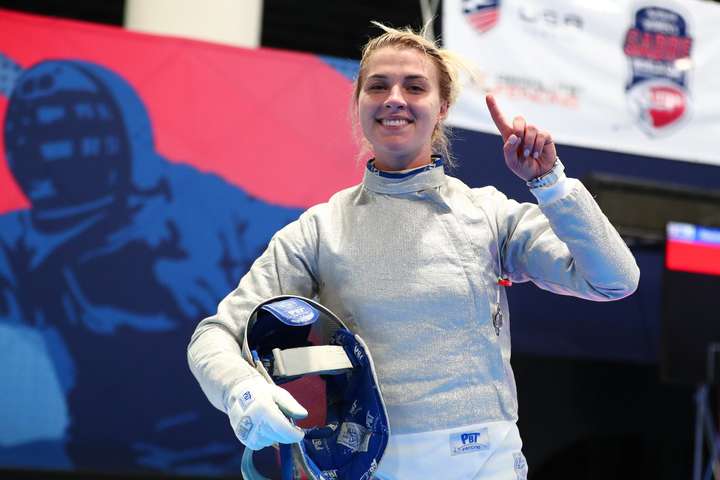 Фехтувальниця Ольга Харлан яскраво перемогла на етапі Кубка світу в Солт-Лейк-Сіті