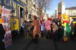 На маленьких киян на зимових канікулах чекає «Казковий трамвайчик»