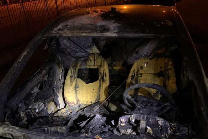 У Києві підпалили авто голови Державної екологічної інспекції