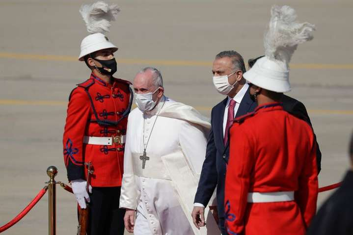 Впервые в истории Папа Римский прибыл в Ирак
