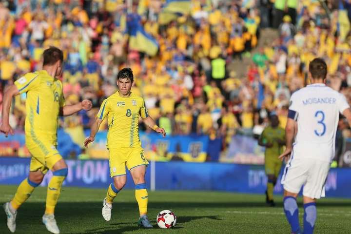 Збірна України забила гол Фінляндії у відборі чемпіонату світу