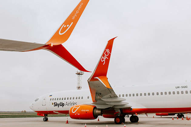 SkyUp запускає рейси з трьох міст України на Кіпр