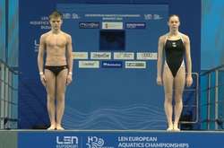 15-річні українці виграли дорослий чемпіонат Європи в стрибках у воду
