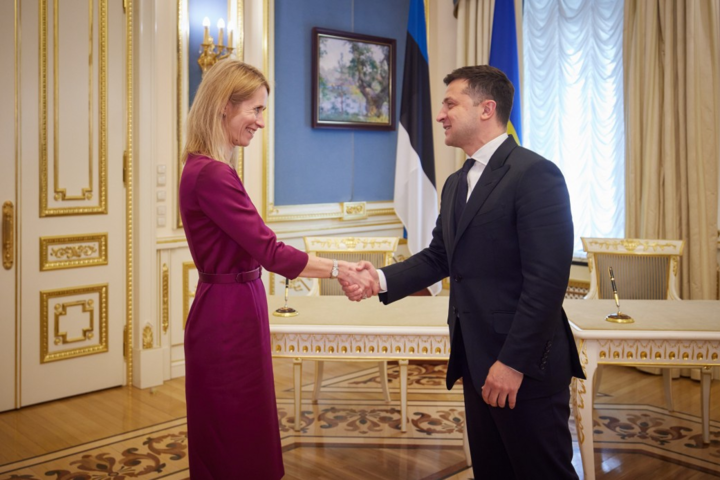 Вступление в ЕС: Украина и Эстония подписали совместное заявление