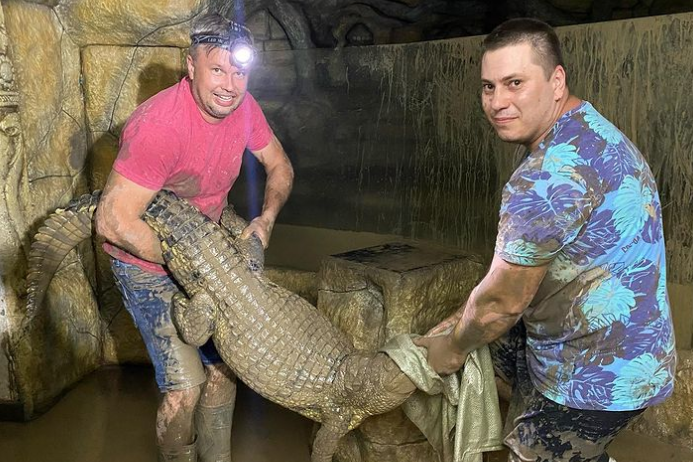 В окупованій Ялті затопило крокодилів (відео)