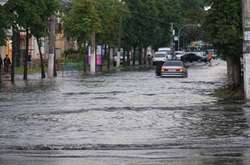 Затоплені вулиці, повалені дерева: Житомир накрила негода