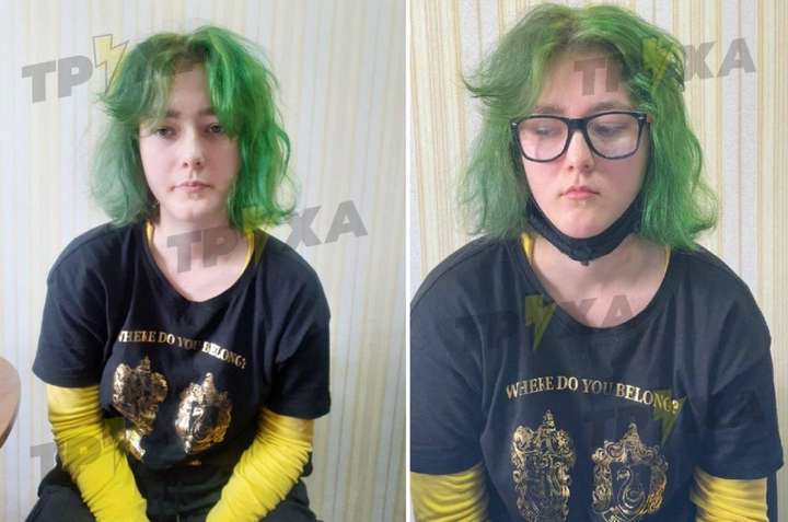У мережі з'явилися фото дівчини, яка стріляла з арбалета в школі Полтави