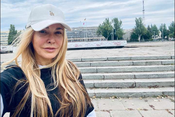 Ольга Сумська обурилася через занедбаний парк у рідному Запоріжжі (фото, відео)