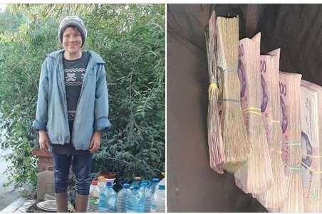 Безпритульна знайшла у смітнику 100 тис. грн і повернула власнику (фото)