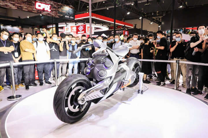 У Китаї представили концепт водневого мотоцикла