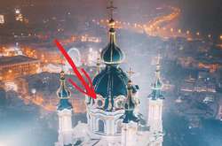 Андріївська церква постраждала від негоди: як виправляли поломку (фото)
