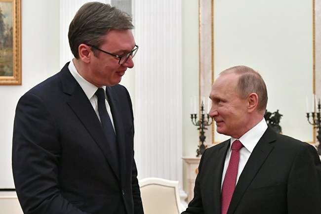 Путін пообіцяв союзній Сербії «достатньо газу» взимку