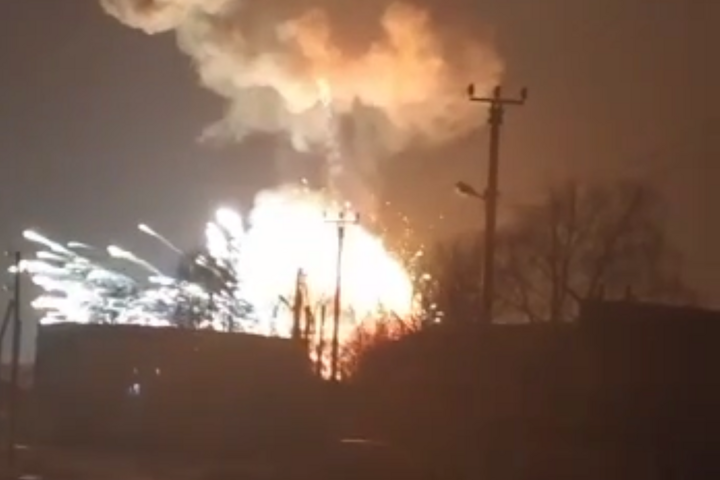 У Росії вибухнув склад боєприпасів