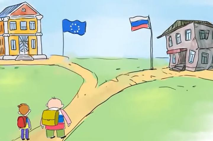 Українці створили мультфільм про Івана та Миколу у відповідь на російську пропаганду