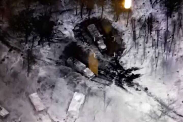 «Байрактар» на висоті: ЗСУ на Київщині знищили пункт управління окупантів (відео)