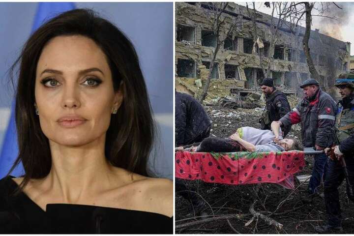 Анджеліна Джолі розмістила пост про смерть вагітної жінки в Маріуполі