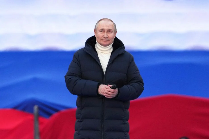 Путін виступив перед росіянами у куртці за 1,5 млн рублів