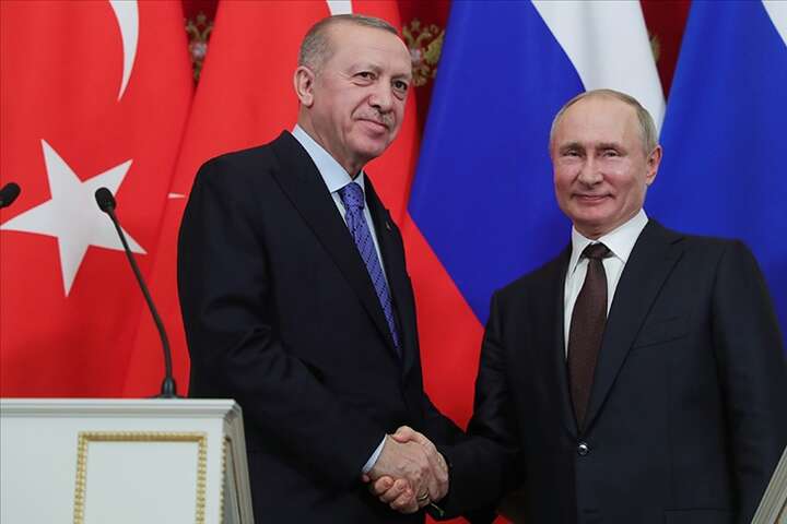 Ердоган погодив з Путіним місце для переговорів України та Росії