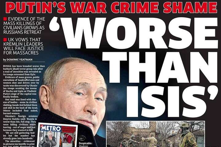 Хуже, чем ИГИЛ. Мировая пресса шокирована зверствами армии Путина в Украине