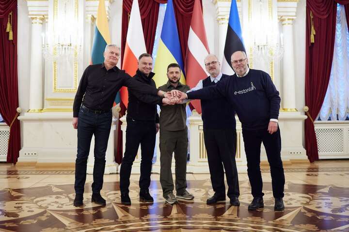 Чотири президенти країн ЄС у Києві, деталі затримання Медведчука: важливі події 13 квітня