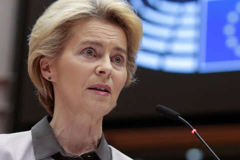 Глава Еврокомиссии просит ускорить поставки оружия Украине