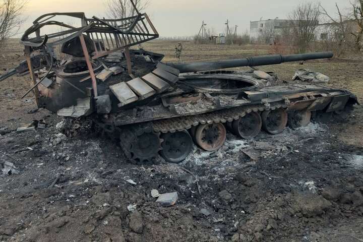 Військові показали, як відправили російських танкістів у пекло (відео)