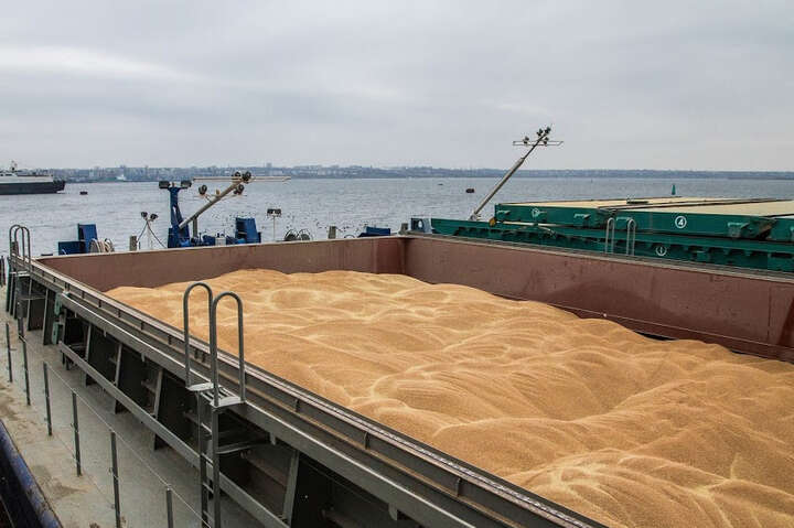 Україна не може відправити з портів зерно на експорт