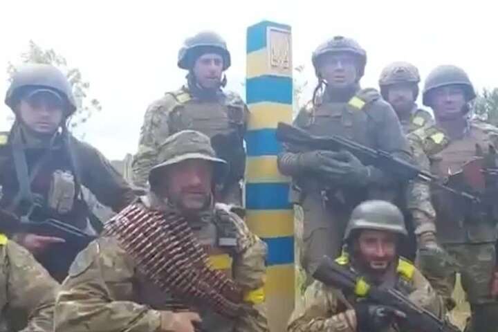 Наші бійці на Харківщині дійшли до кордону (відео)