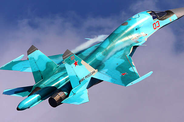 Воздушные силы приземлили еще один вражеский истребитель Су-34