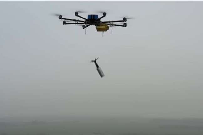 Аеророзвідка показала вдалу роботу дрона-бомбардувальника (відео)