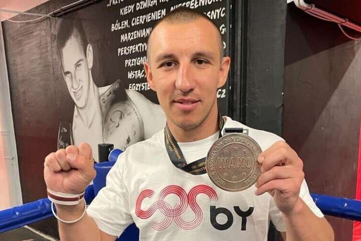 Білоруський спортсмен виставить на аукціон свою медаль, щоб допомогти ЗСУ