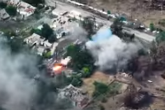 Спецназовцы ВСУ сожгли вражеские «Ураганы» на Донбассе (видео)