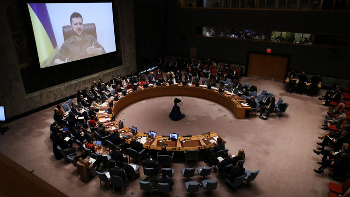 Зеленский выступил на заседании Совбеза ООН (видео)