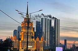Горить хмарочос у &laquo;Москва-Сіті&raquo;, пожежа почалася на 55 поверсі