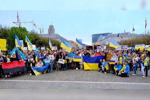 Украинцы за границей выйдут на акции протеста из-за атак России