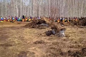 Майже 200 могил: у Новосибірську виявлено нове кладовище «вагнерівців» (відео)