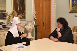 Патріарх Філарет нагородив Іво Бобула почесною відзнакою