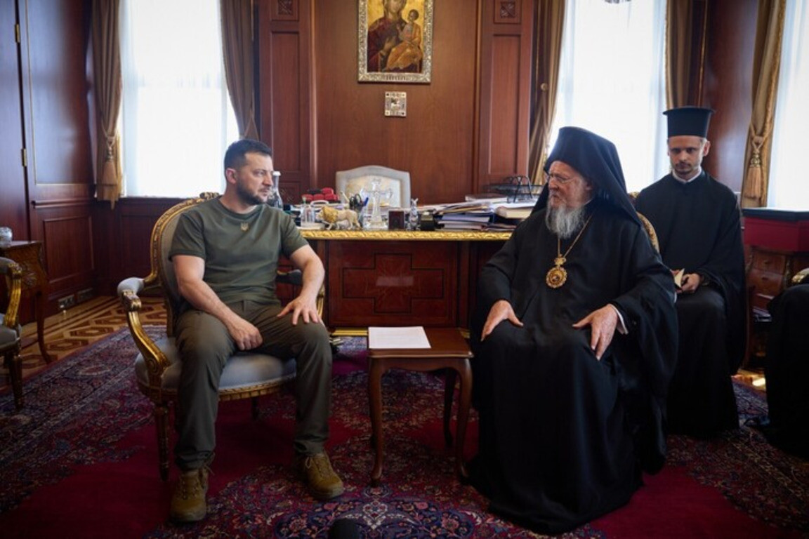 Зеленский и Вселенский патриарх Варфоломей обсудили украинскую формулу мира