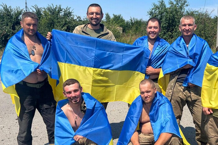 Украина вернула из плена более 20 воинов (видео)