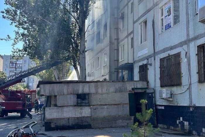 В Енергодарі стався вибух в будівлі окупаційної міліції