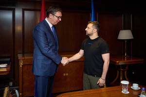 Зеленский сообщил, о чем говорил с президентом Сербии